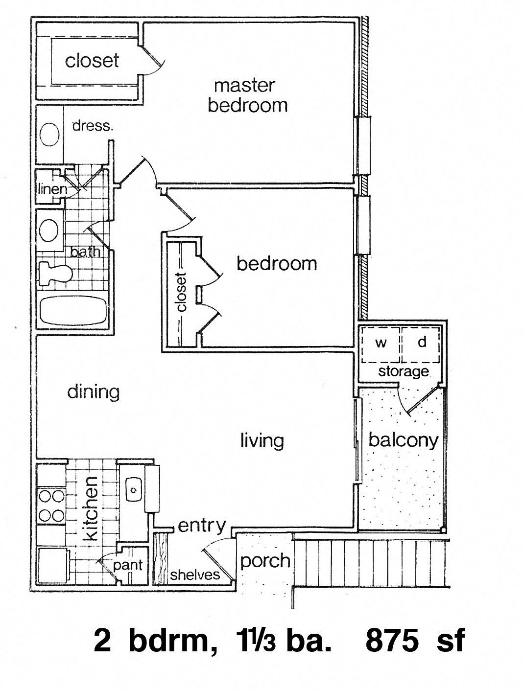 The Claridge floor plan